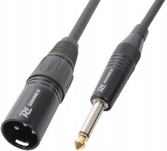 

Kabel sygnałowy Xlr(m)- Jack 6,3 Mono 3M