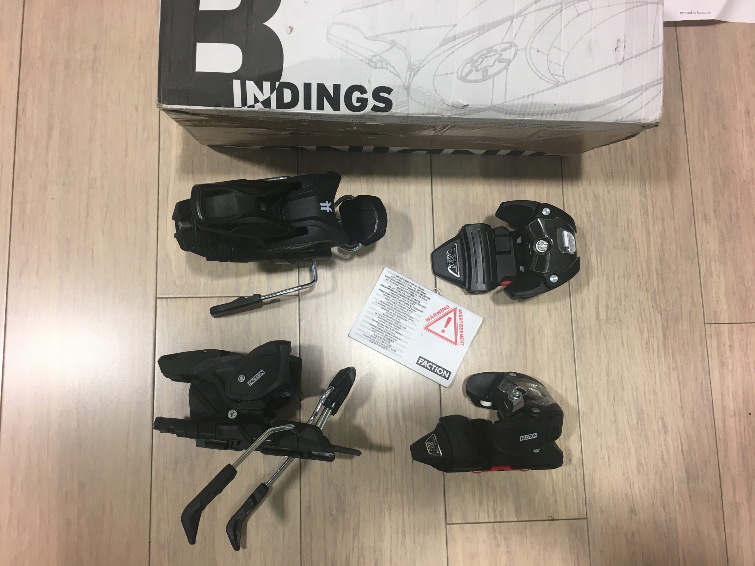 NOWE wiązania FACTION WARDEN MNC 11 Demo L100