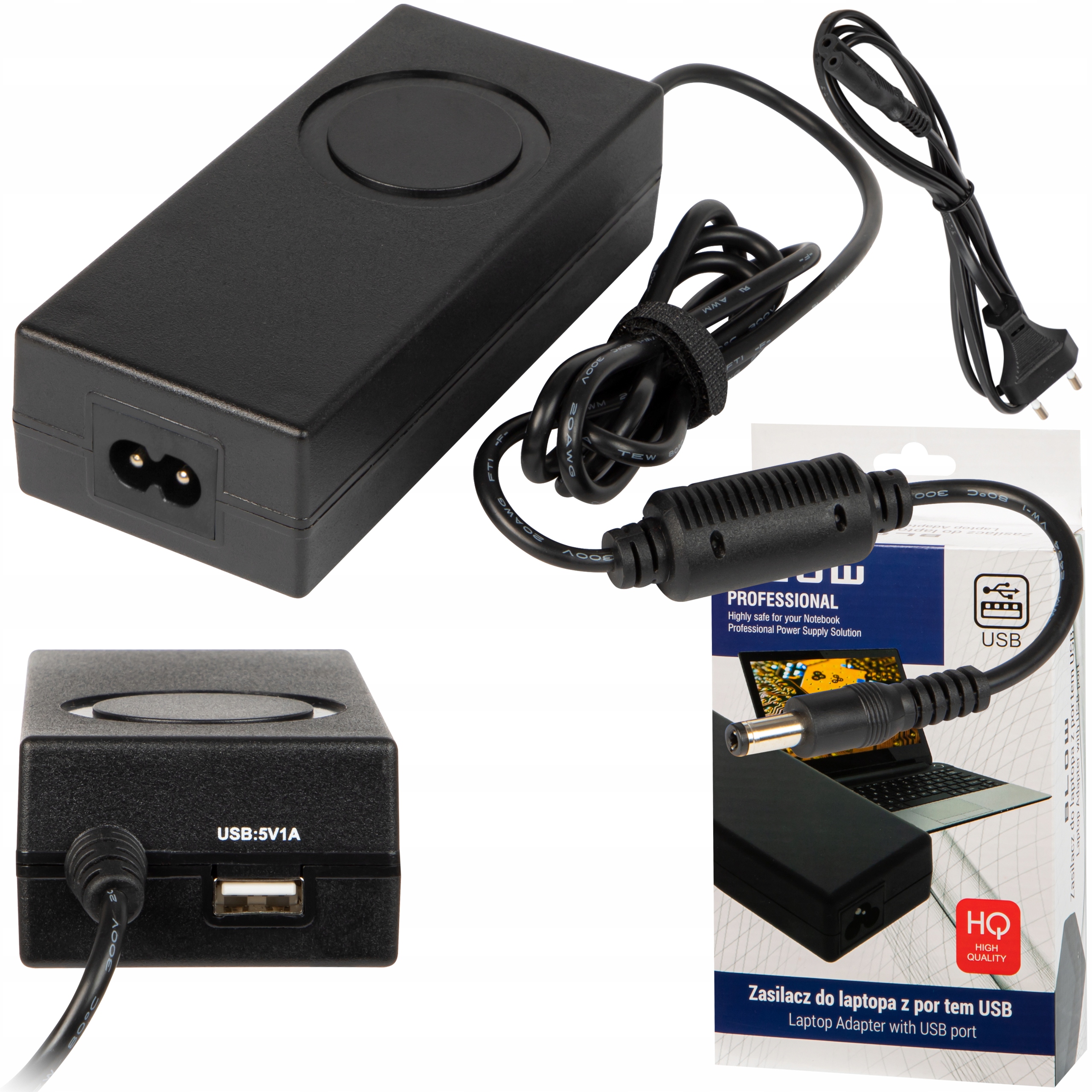 

Zasilacz Blow do laptopa Toshiba 19V 65W 5,5x2,5