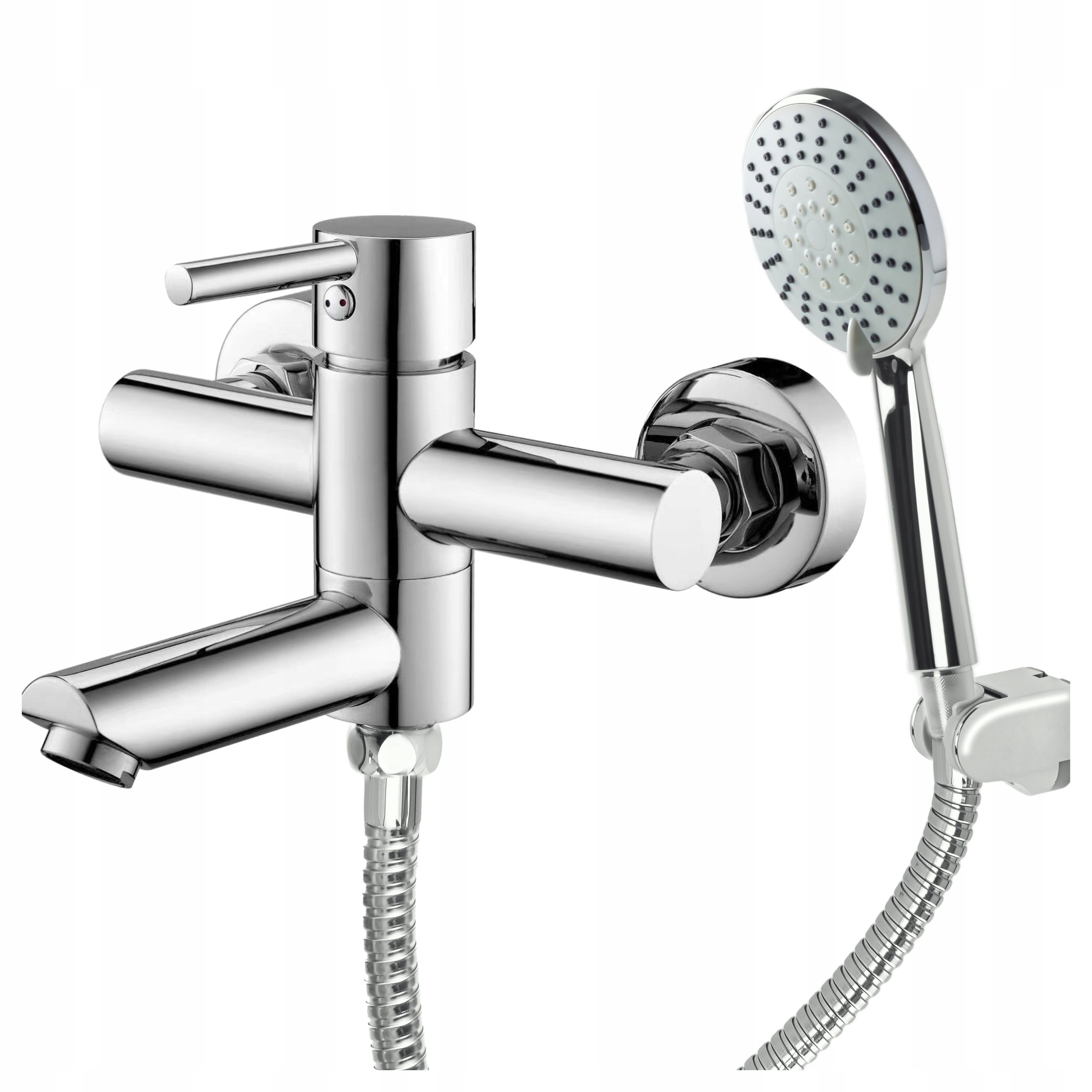 Vaňová batéria Kohútik do kabínovej vane s výtokom a funkciou skladania