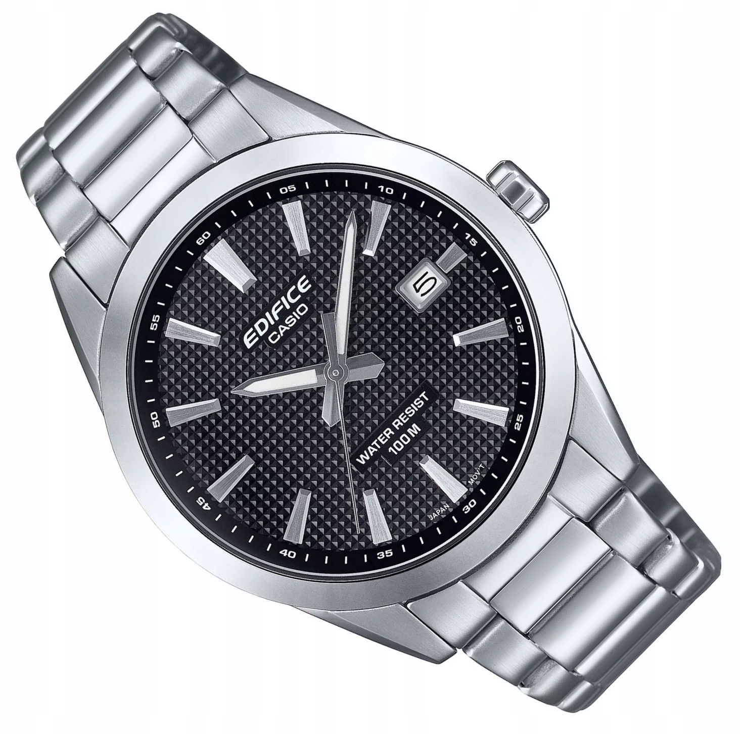 Pánské Klasické Černé Ocelové Hodinky Casio Edifice C EFV-160D -1AV Data