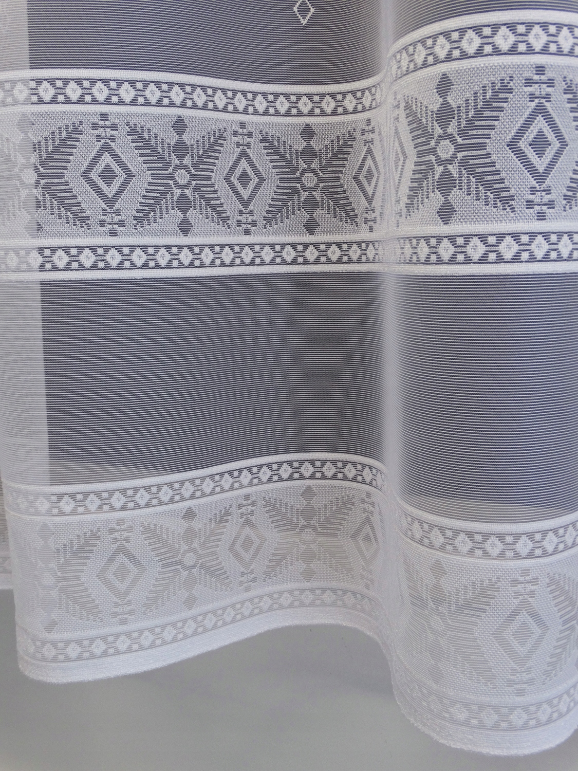 Mg Záclona 33325 Bílá 300x210 cm hotová obšitá Bt M