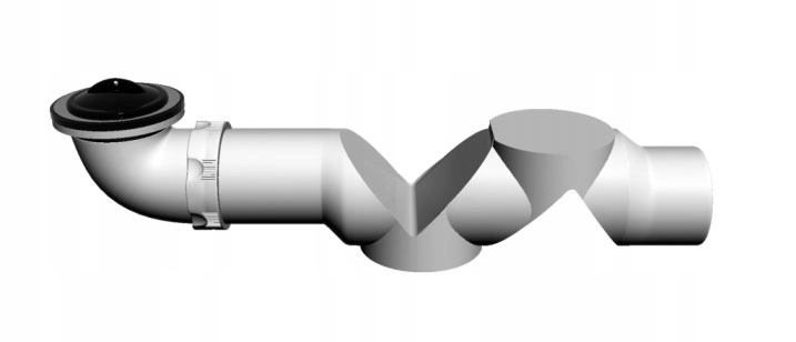 

Syfon Brodzika Sitko Fi 50 Niski 90MM