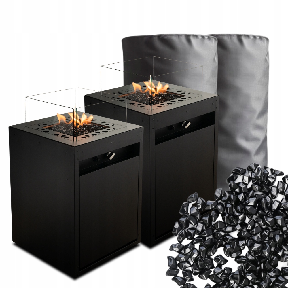 Vykurovací dáždnik Terasový ohrievač Planika Square 10 kW s krytom