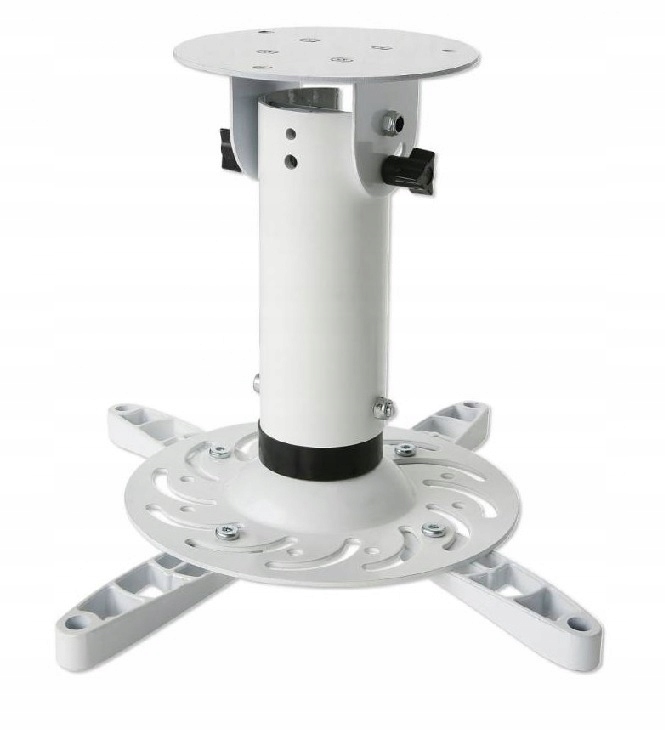 Techly Uchwyt Wieszak Ramię do Projektora Rzutnika Sufitowy 20 cm biały