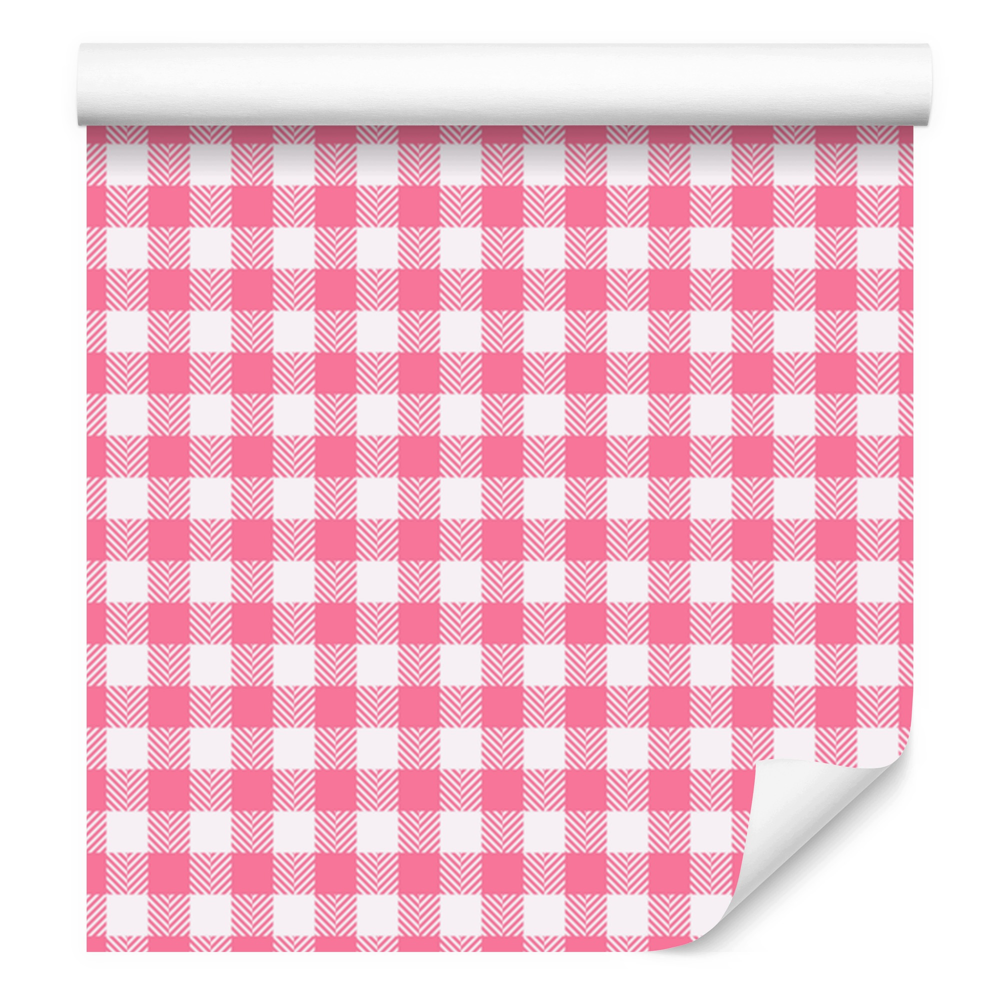 Tapeta Vzor tkaniny měkké formy, pudrová růžová 50x1000 cm
