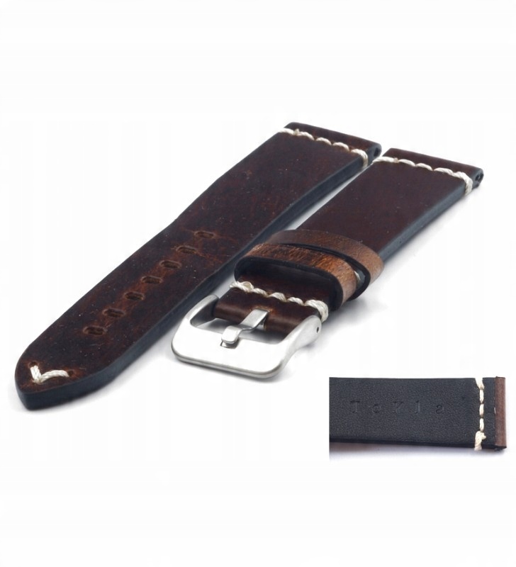 

Pasek do zegarka skórzan Vintage T-091.02 22 mm