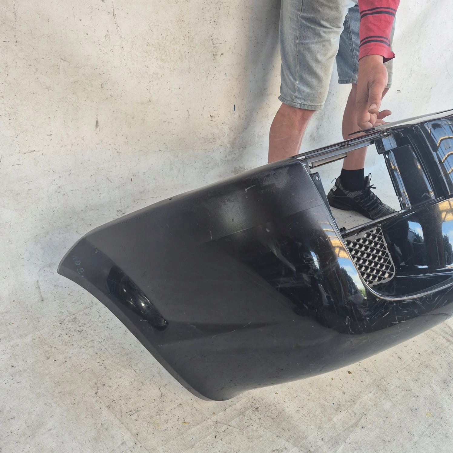 HYUNDAI TUCSON and 04- bumper front front WASKI