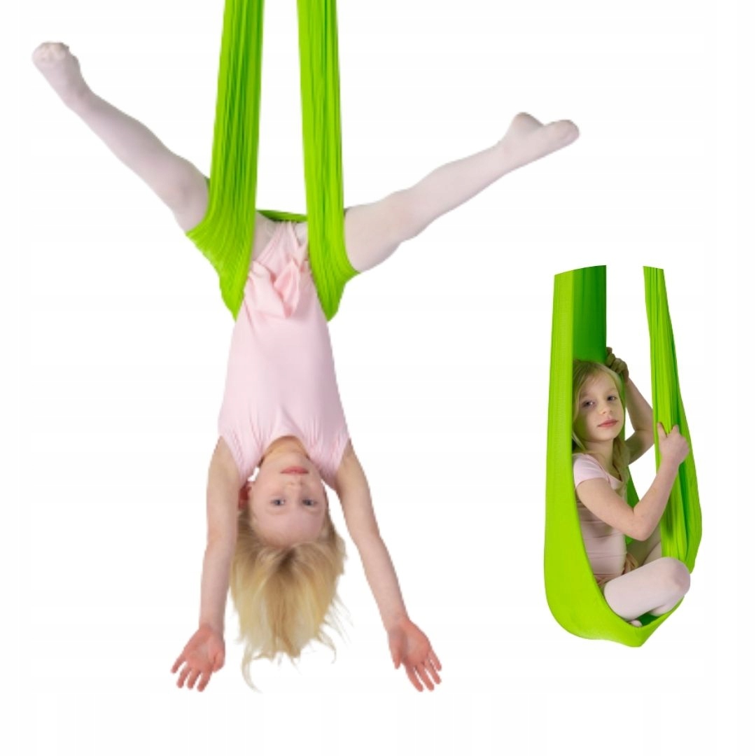 Hamak - chusta akrobatyczna dla dzieci, 10 kolorów, 4 metry, szeroki 260 cm