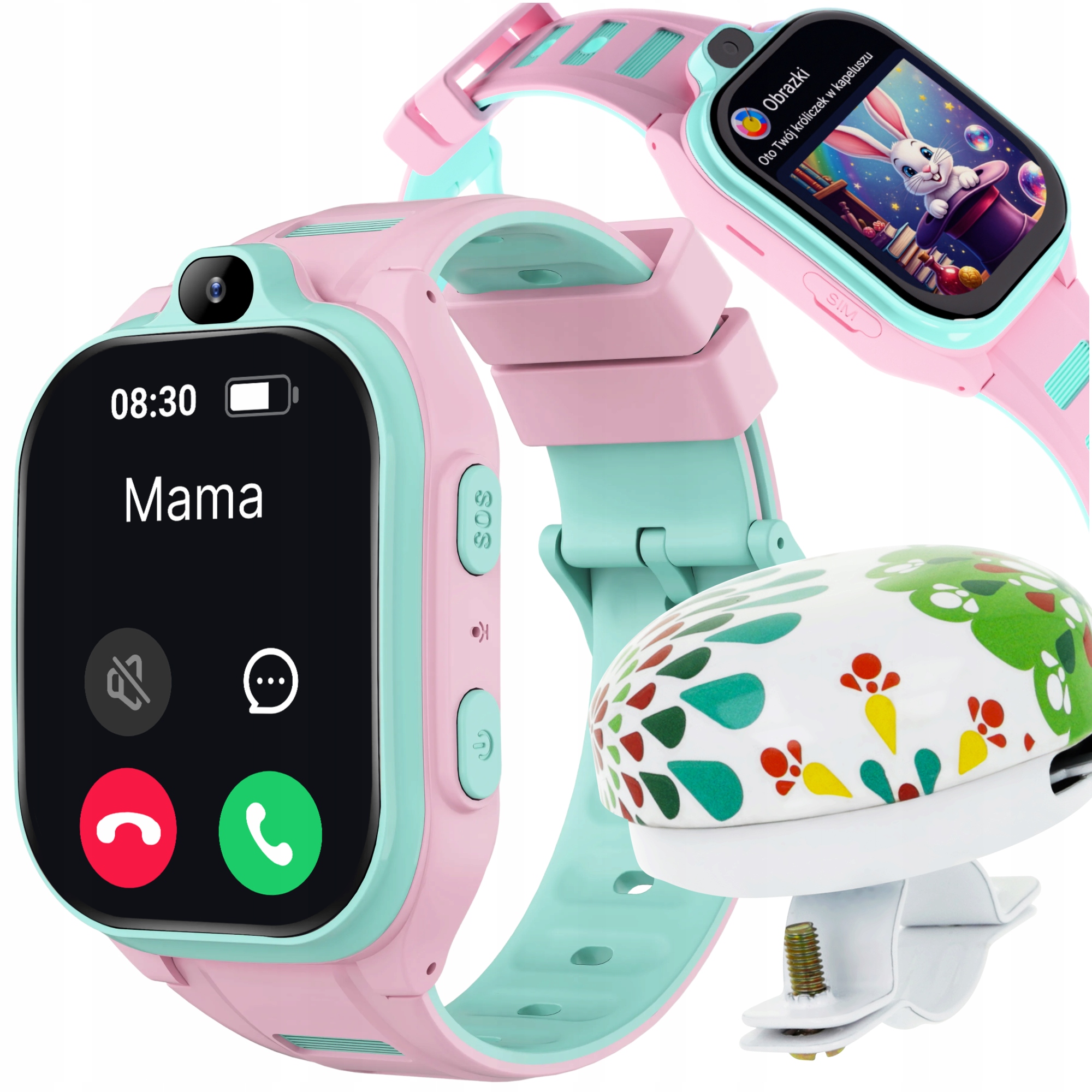 Smartwatch Zegarek Dla Dzieci Sim Gps 4G Dla Dziewczynki Dzwonienie