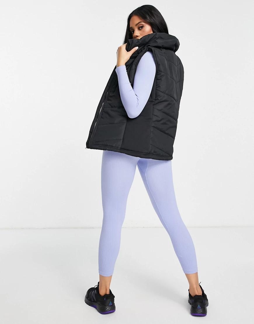 F2D007 CZARNA KAMIZELKA THREADBARE S Kolor czarny