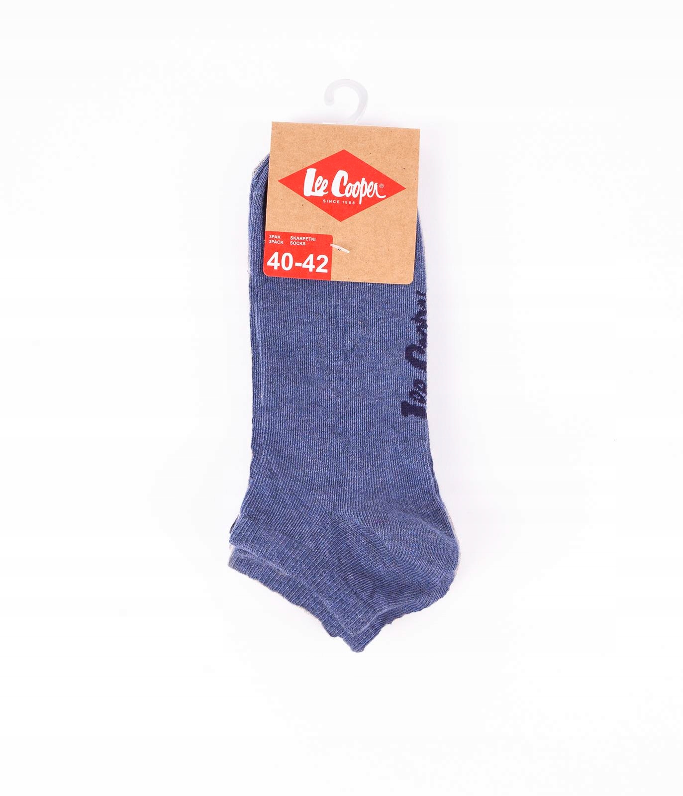 

Lee Cooper Skarpety stopki 3-pak Snesocks r. 43-46