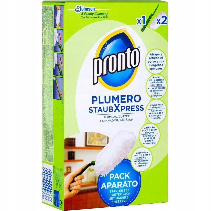 

Pronto Duster Miotełka Rączka Do kurzu 2x zapas