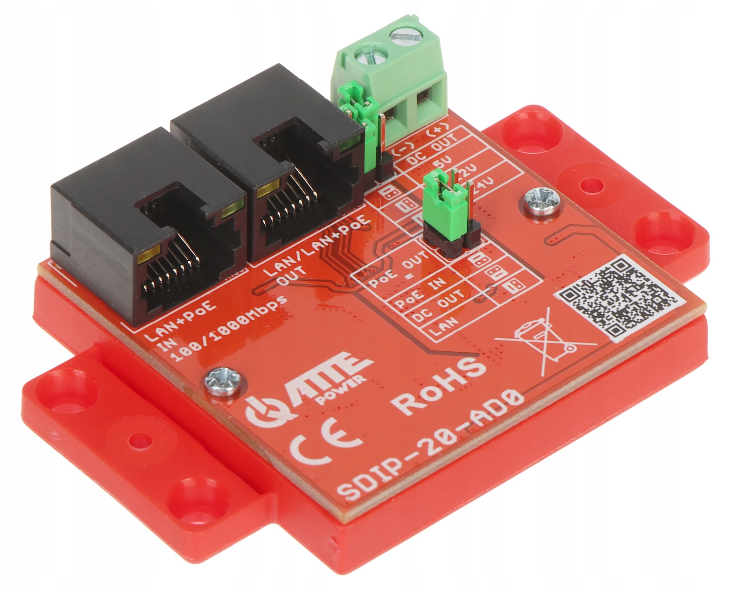 Napájecí Adaptér Poe SDIP-20-AD0 Atte