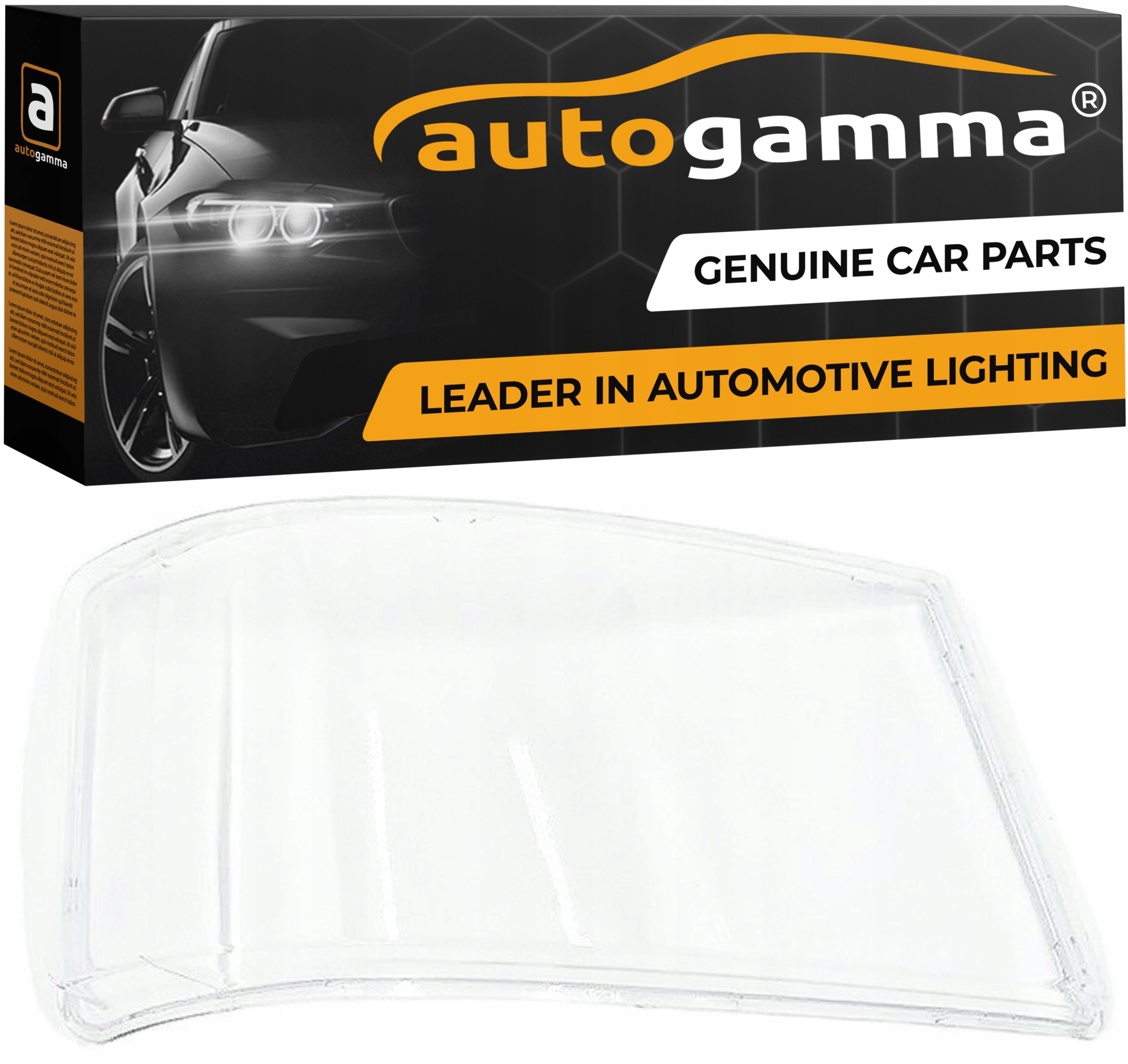 Klosz Szkło Reflektora Samochodowego Lamp Scania R450 (2016+) Strona Lewa