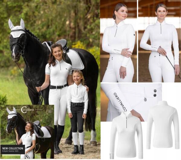 Koszulka konkursowa z długim rękawem Competition longsleeve Covalliero M