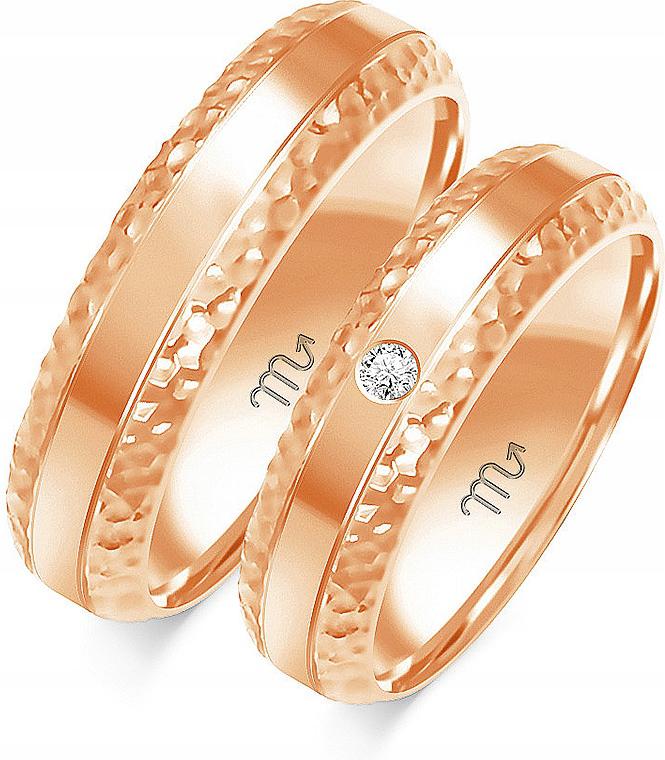 Zlatý snubní prsten svatba 585 velikost 35 36 37 módní svatební kolekce 14k