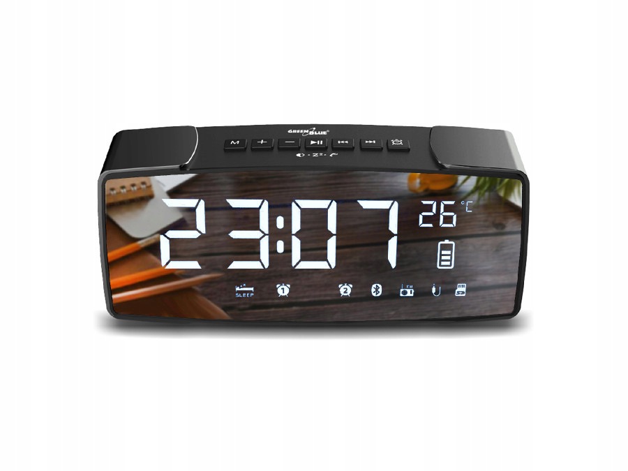 Greenblue Radiobudík Bluetooth 4.2, Fm GB200