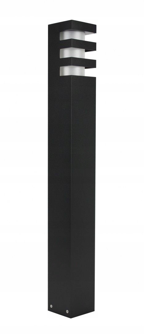 Lampa zahradní sloupek venkovní minimalistický černý 75 cm IP54 Su-ma