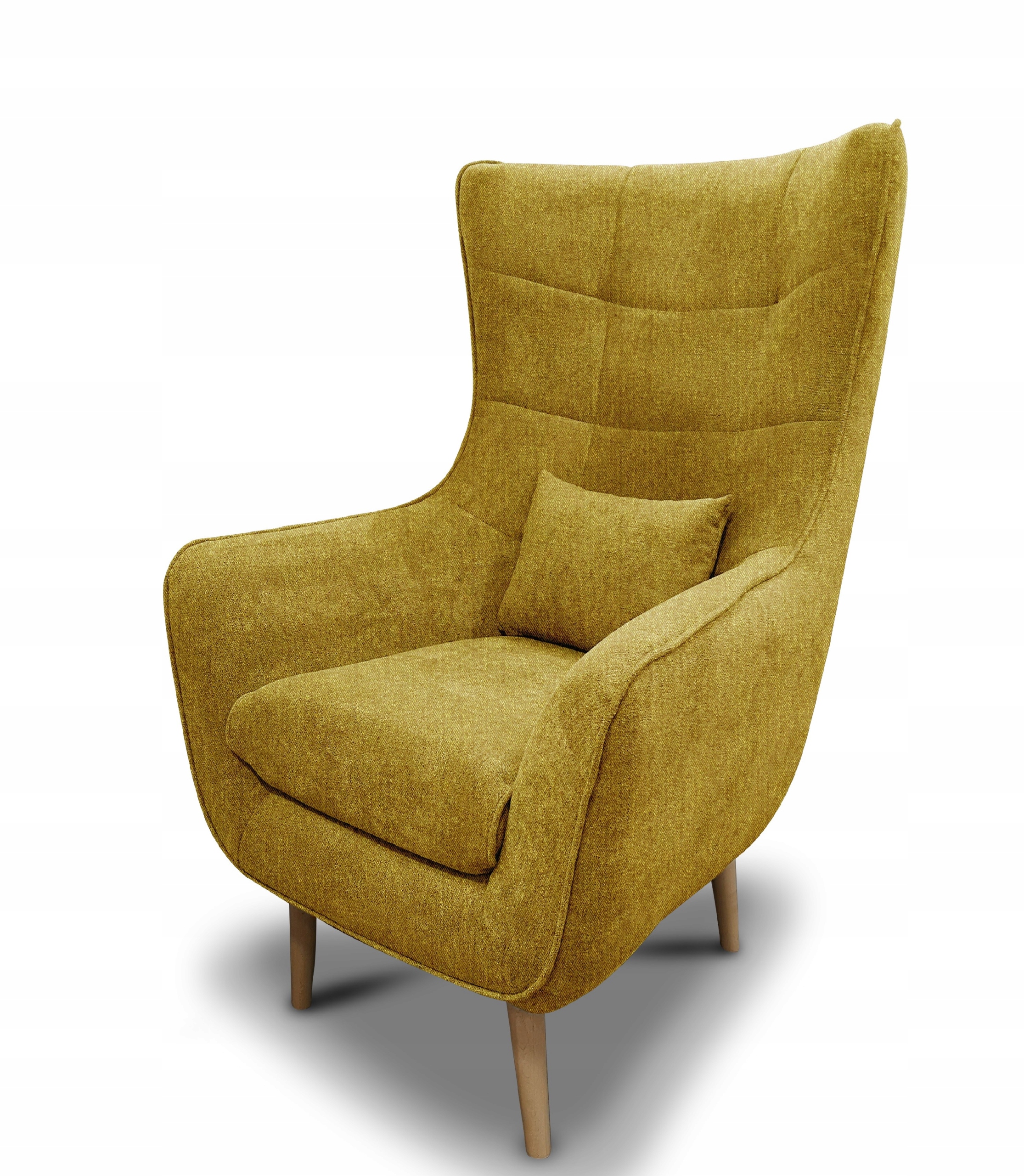 Fotel Uszak Lord - Skandynawski design, Wygodny