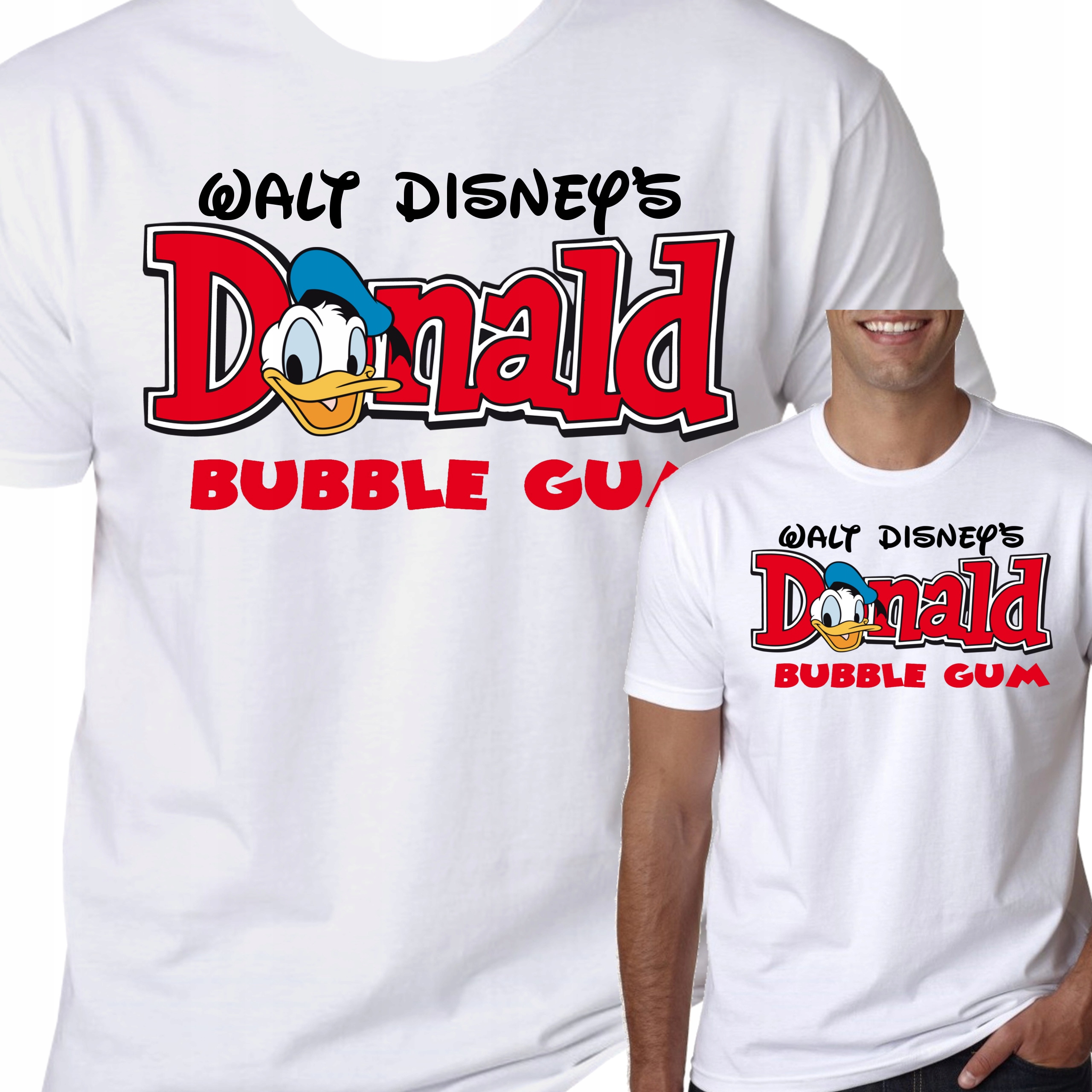 

T-Shirt Koszulka Kaczor Donald Guma Żucia XXL 0717