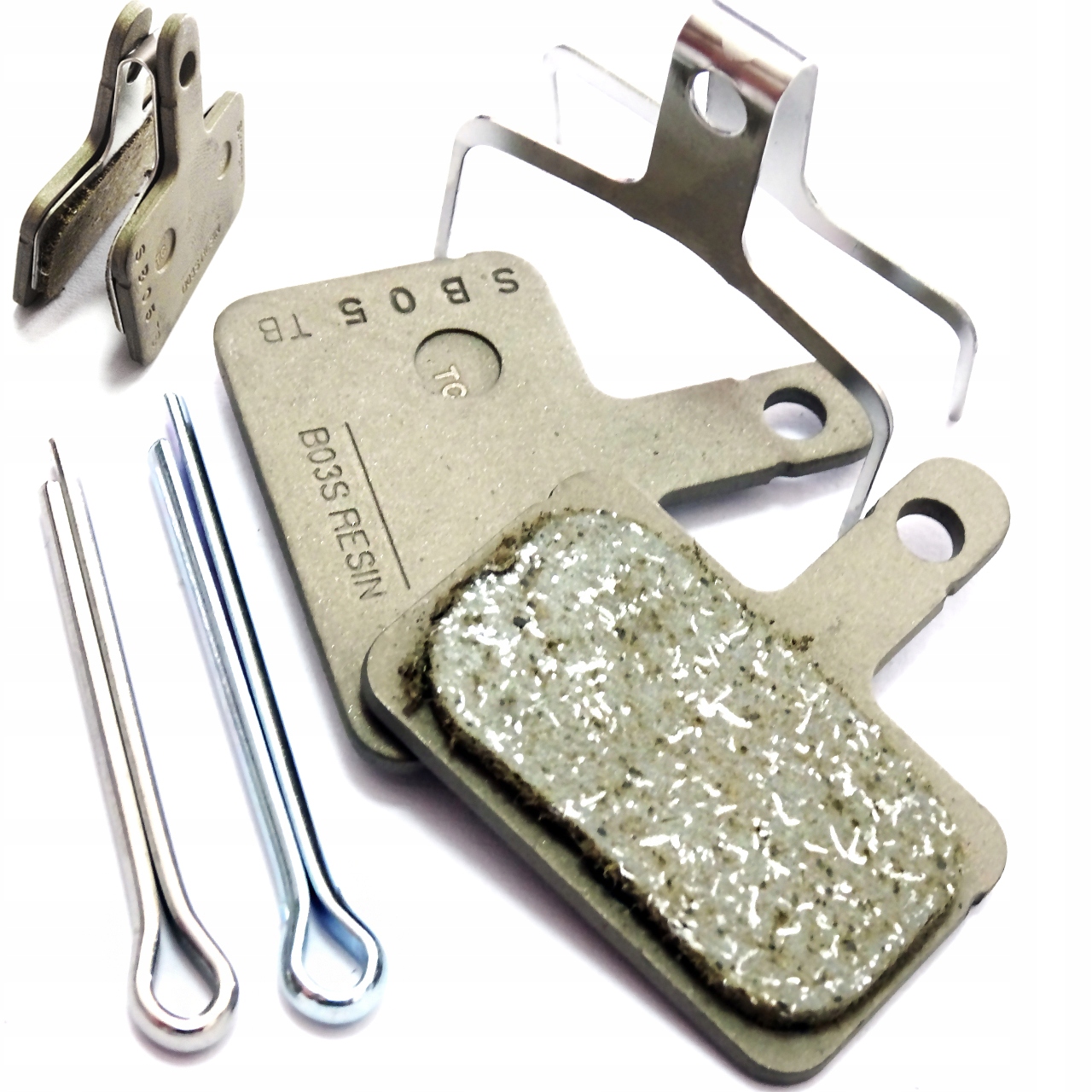 SHIMANO OKŁADZINY KLOCKI HAMULCA B05S B03S B01S ŻYWICZNE ORGANICZNE KPL.