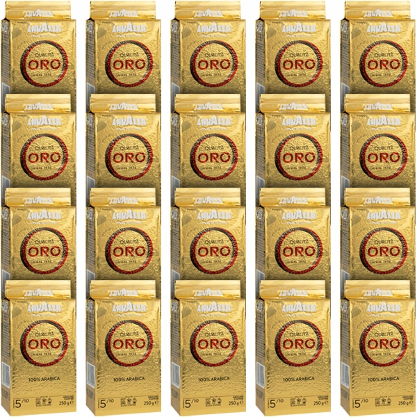 20 x Kawa mielona Lavazza Qualita Oro Arabica 0,25 kg videobook