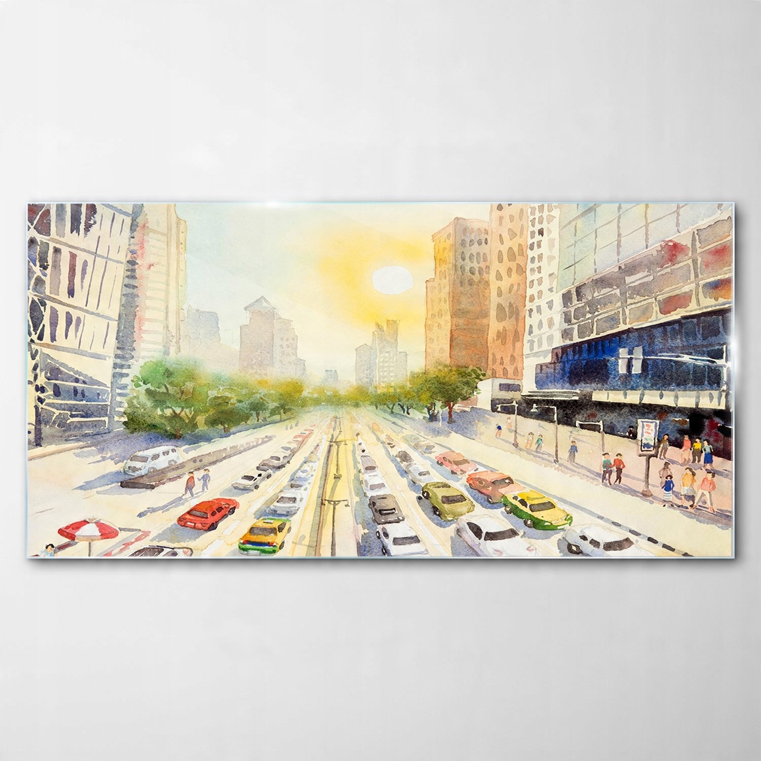 

Obraz na Szkle Dekor Ulica Miasto Bangkok 120x60