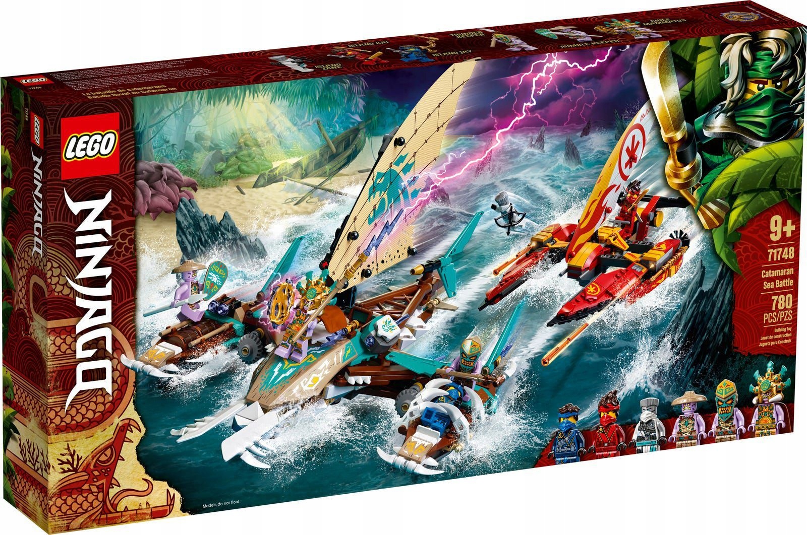 Lego 71748 Ninjago Morska Bitwa Katamaranów