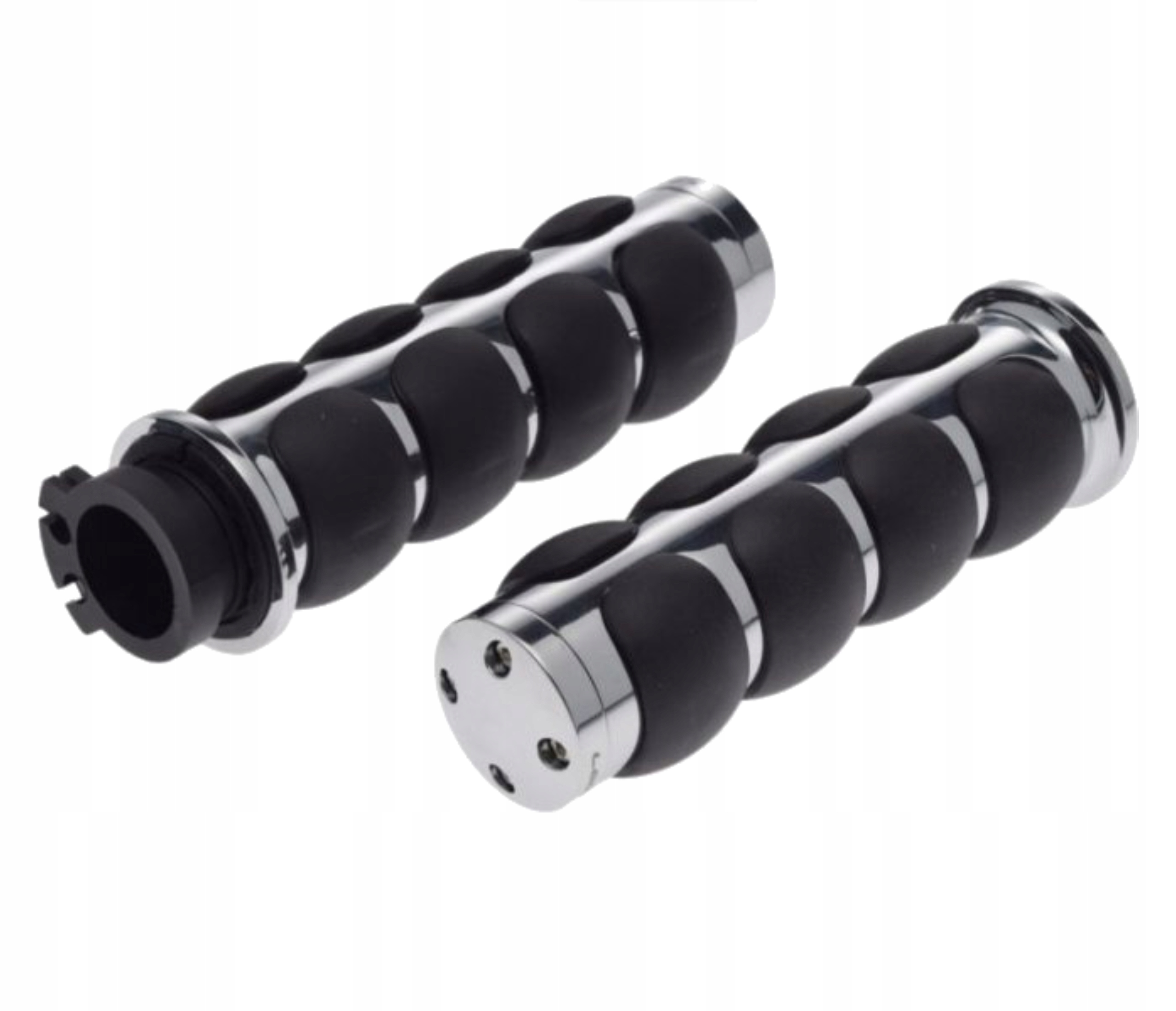 Chopper Custom Manetki Calowe Metalowe Guma Chrom