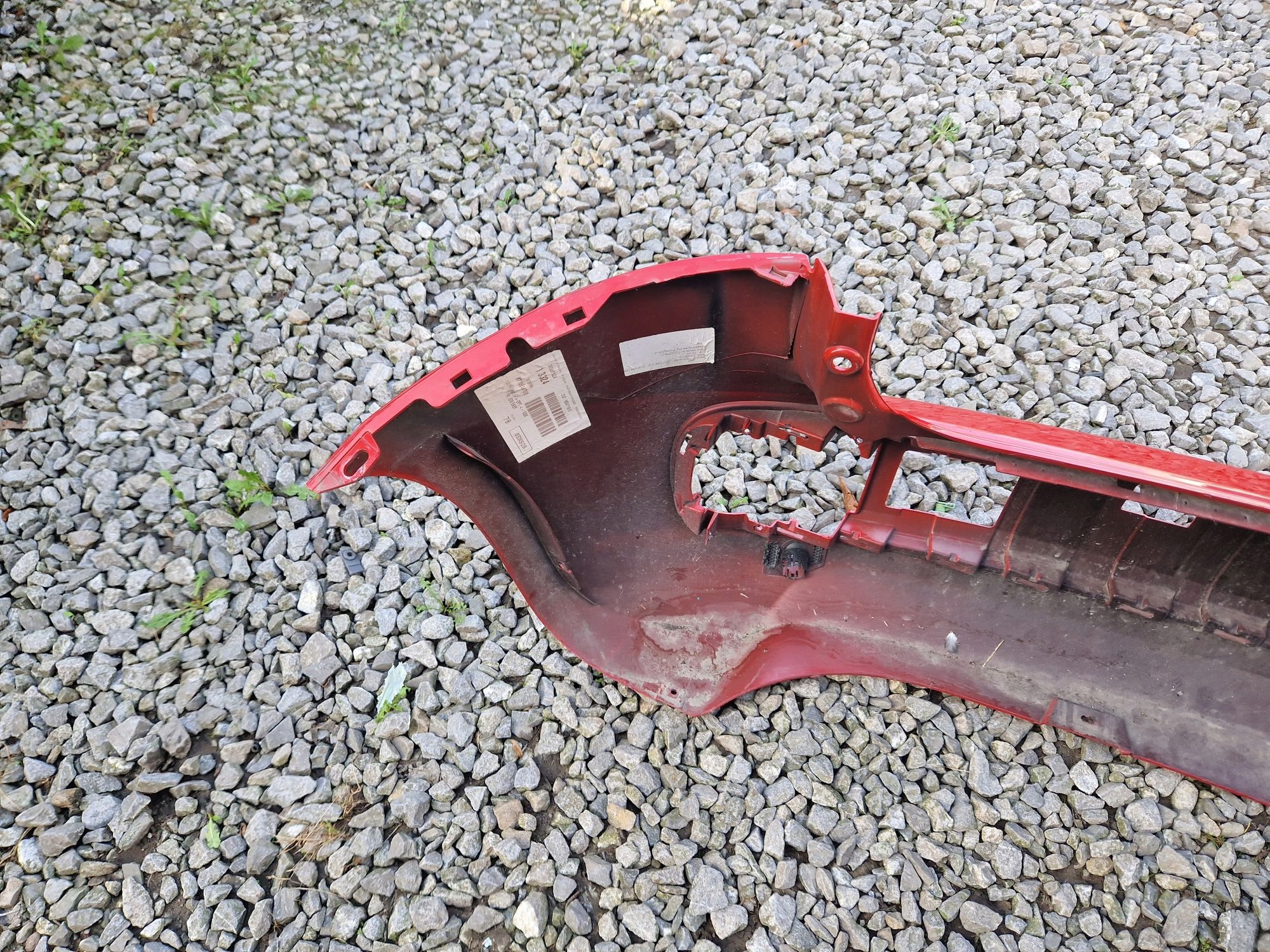bumper rear FIAT PANDA III 2012R->