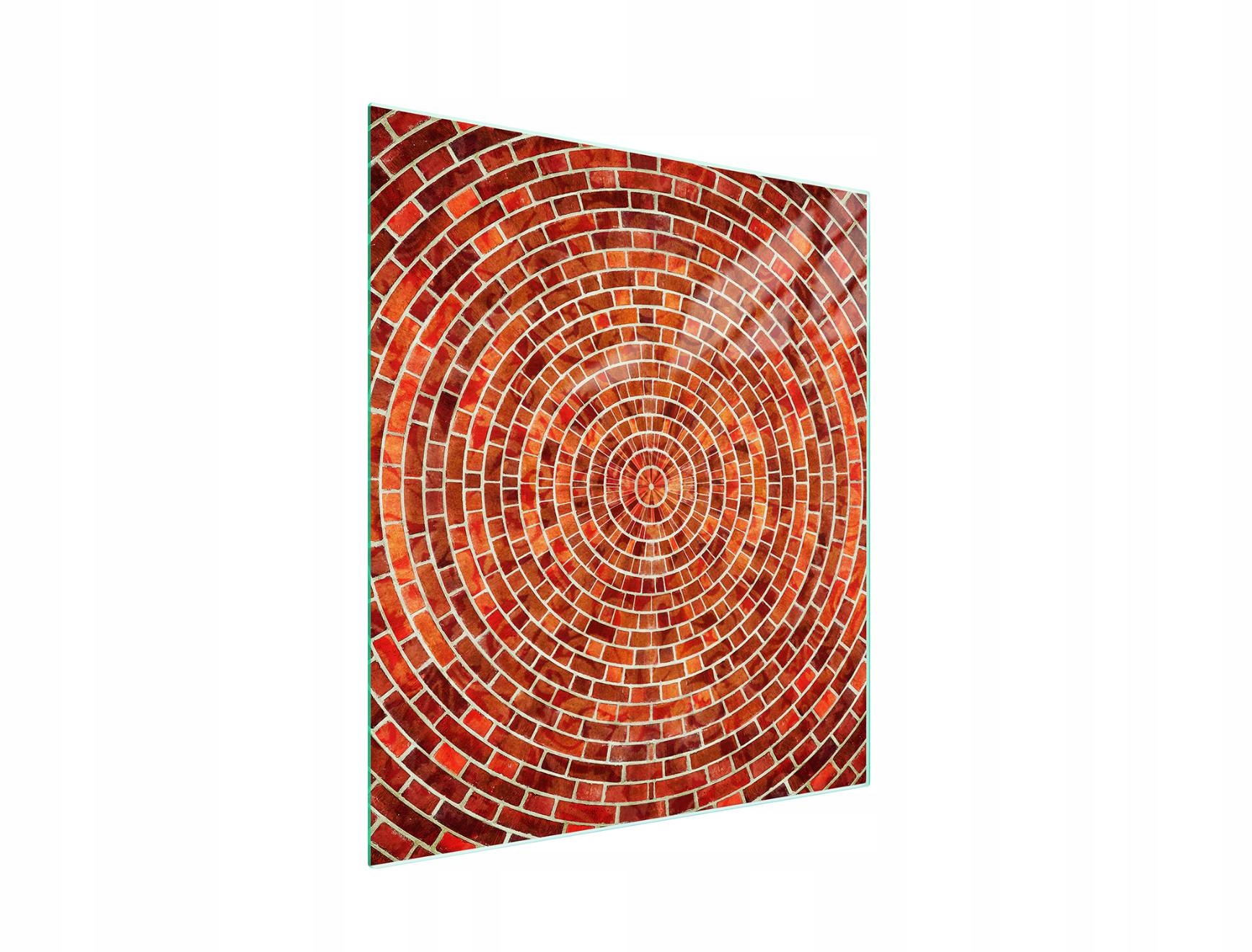 Skleněná Krájecí Deska 45x52 Cihla Tvrzené Sklo 7v1