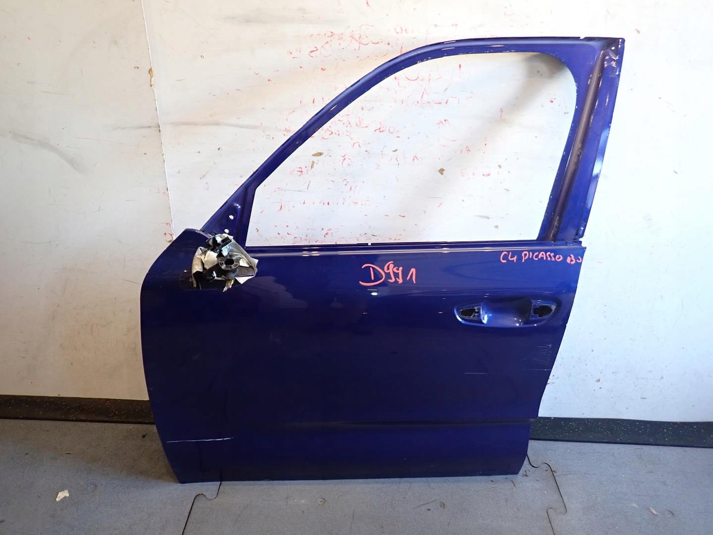door front front left CITROEN C4 PICASSO II 2013