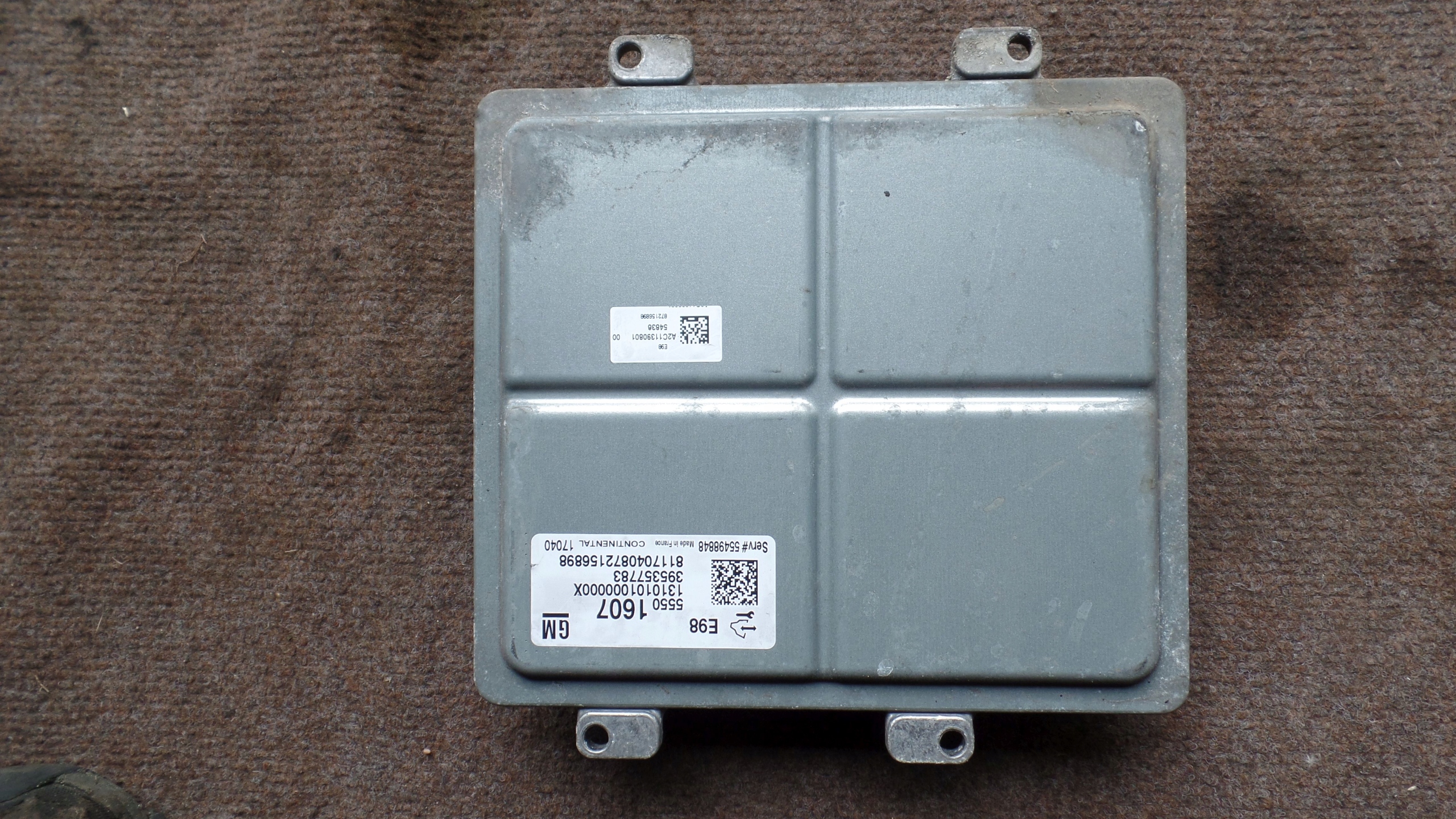 Computer Bedienteil OPEL ASTRA K 5 55501607