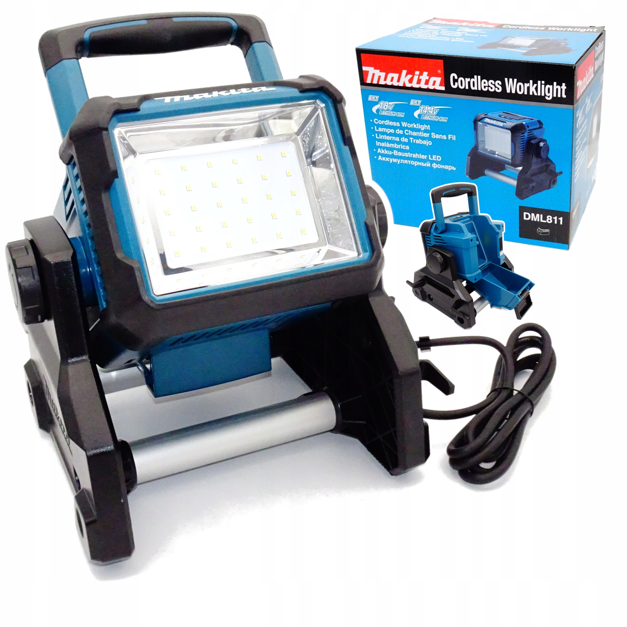 MAKITA ЛАМПА 14,4 / 18V / AC 31,5 ВТ DML811LED