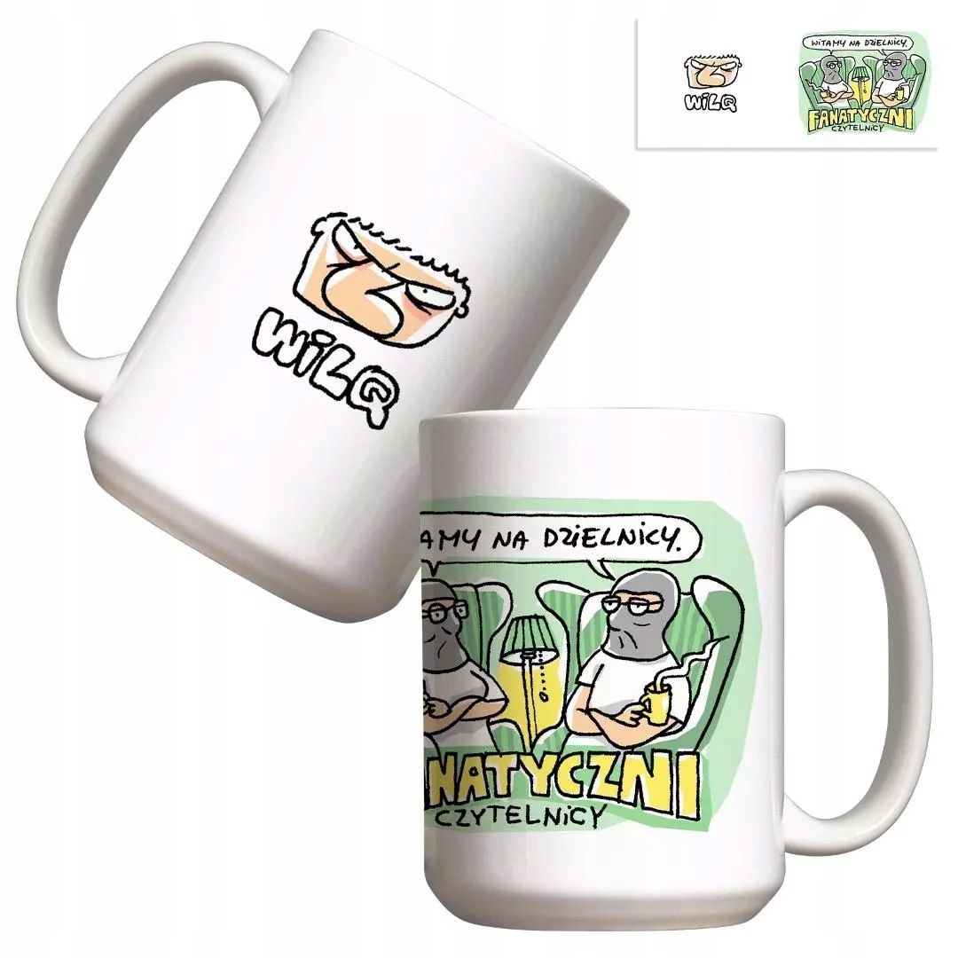 Hrnek Wilq Fantastické čtenáři 440 ml