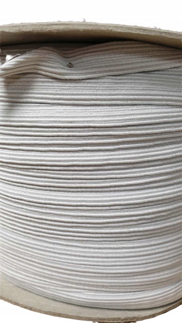 Guma pletená 7mm /op=100mb/ Bílá