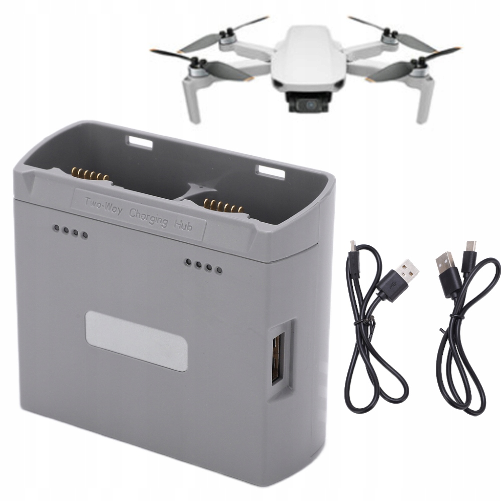 Obousměrná Nabíječka Dronové Baterie Pro Dji Mini 2/MINI Se 2USB Kabel