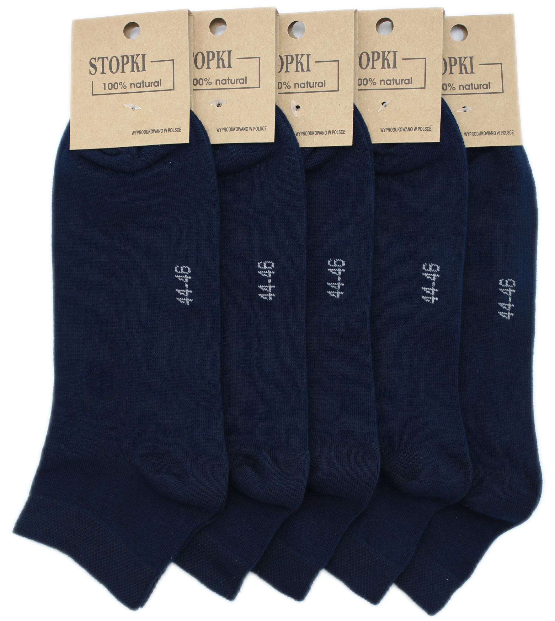 

5x Stopki Bawełniane 44-46 Trwałe Produkt Polski