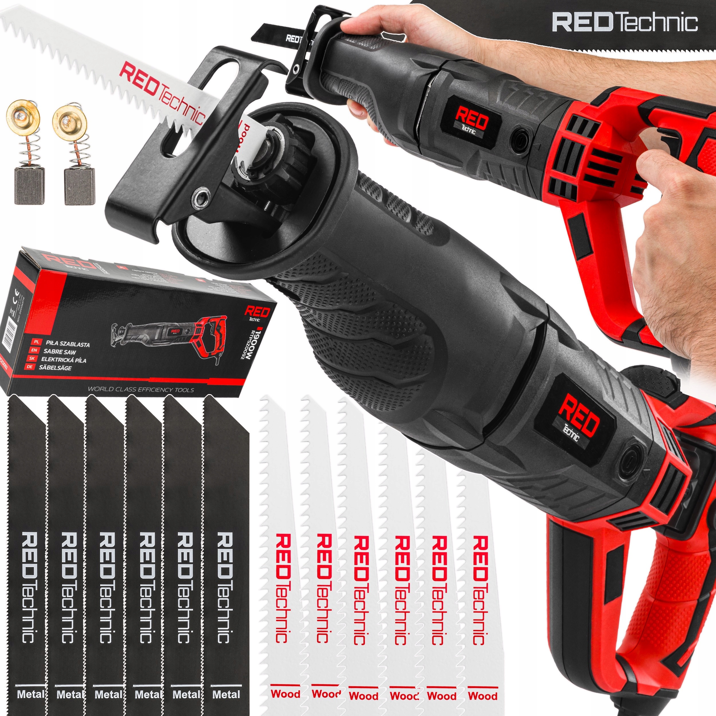 Pila Ocaska Fox Tail 1800W 12 X Nůž Pila Ocaska