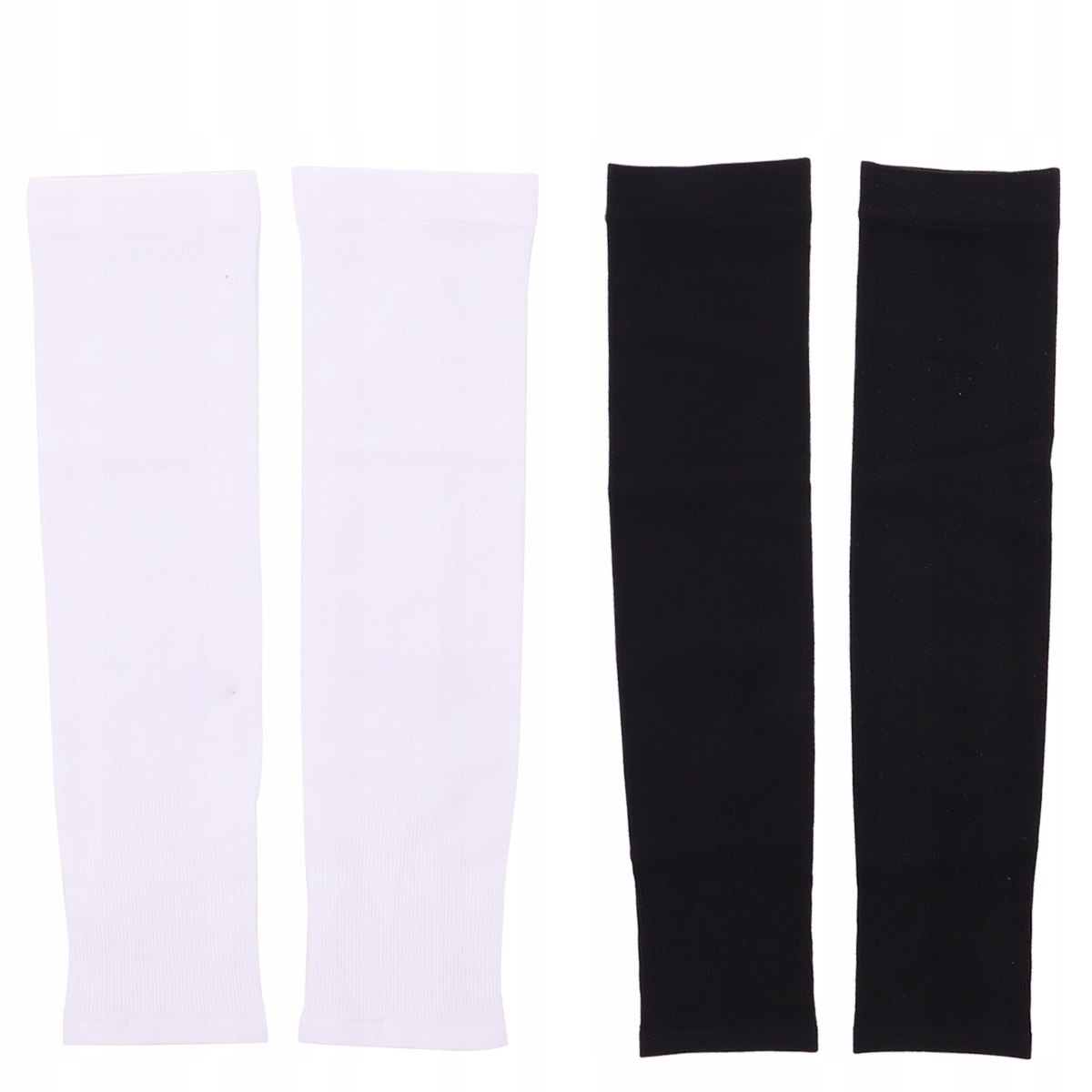 2Pairs White Stretchy Arm Sleeve Sunscreen Wicking Osłona ochronna