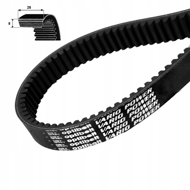 Pas pasek wariatorowy szerokoprofilowy Svx 28x8 1450 Optibelt
