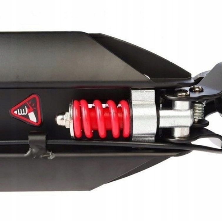 Hulajnoga Miejska DUŻA Składana SOLIDNA KOŁA 200mm 2x AMORTYZATOR 120kg Model SCOOTER