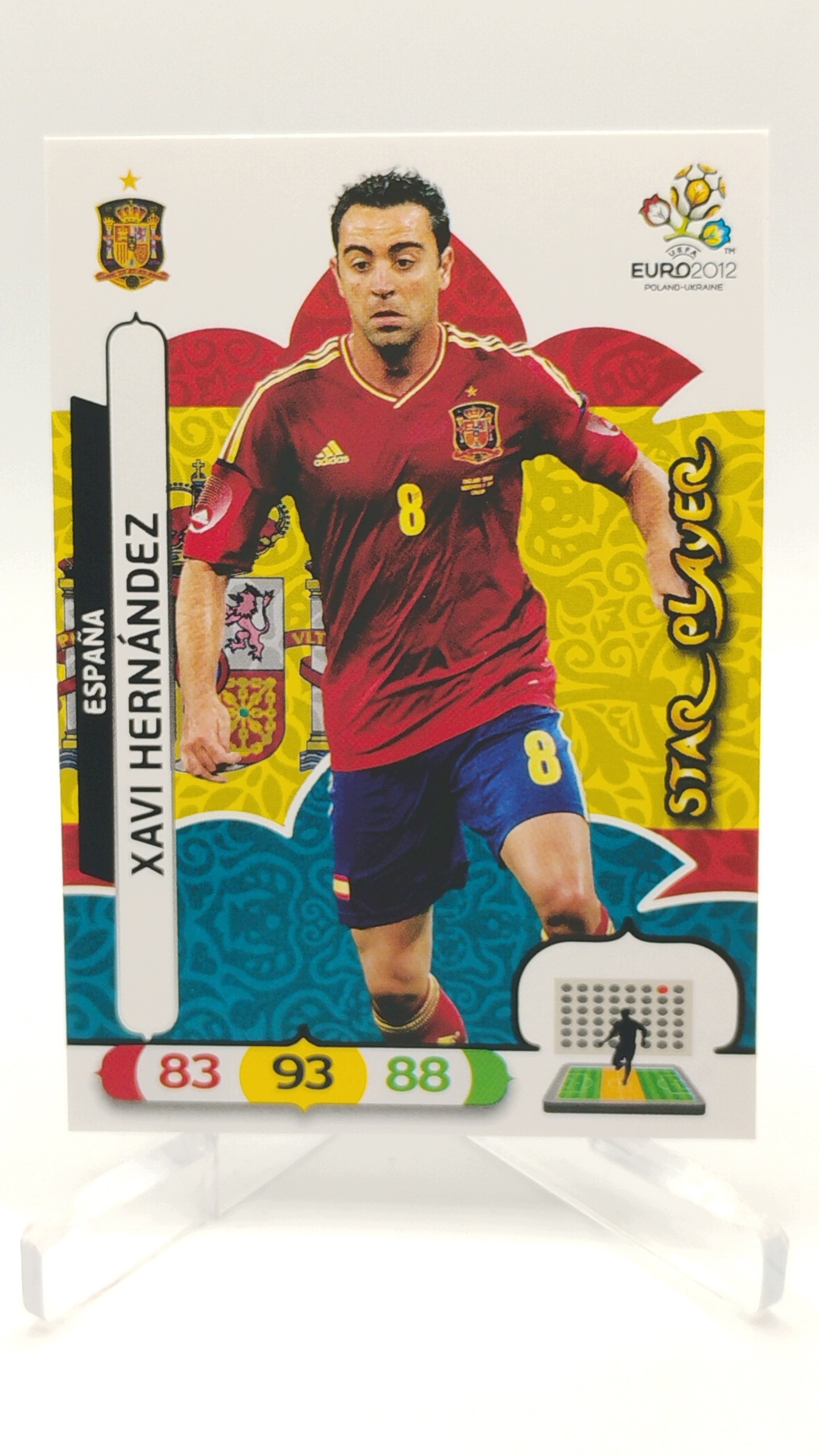 Panini Euro 2012 Star Player 65 Xavi Hernandez Hiszpania