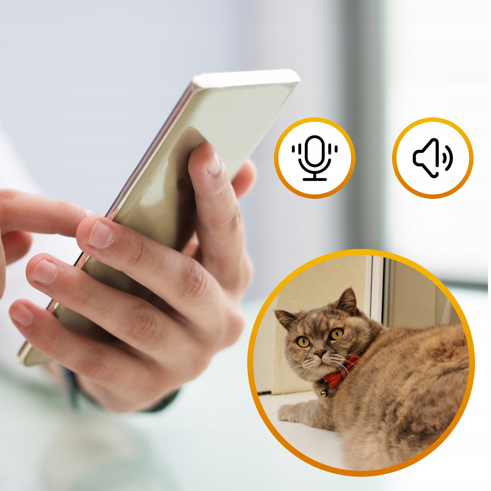 Kamera Wifi zewnętrzna IP bezprzewodowa 5 Mpx Waga produktu 253 g