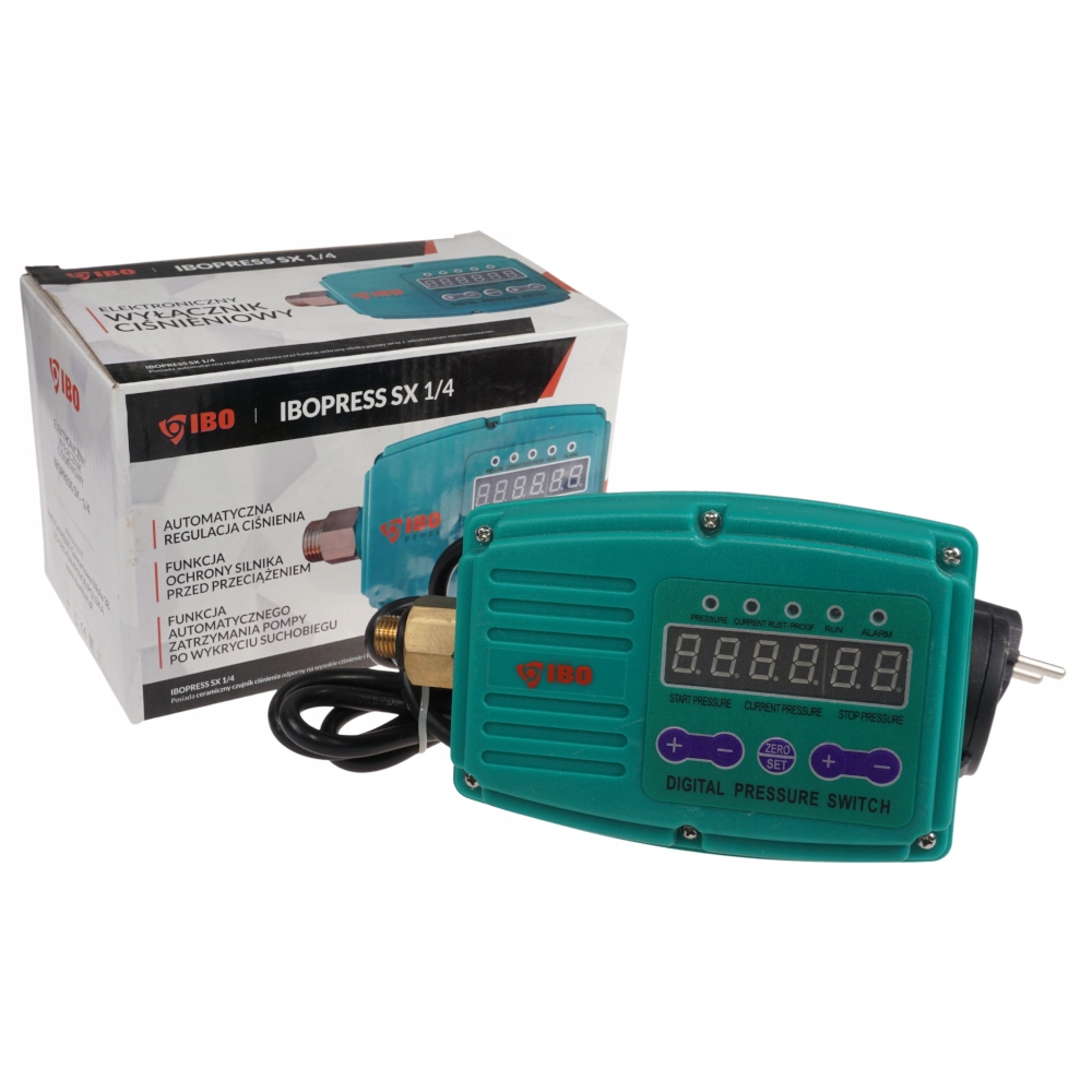 Elektroniczny Wyłącznik Ciśnieniowy Ibopress Sx 1/4