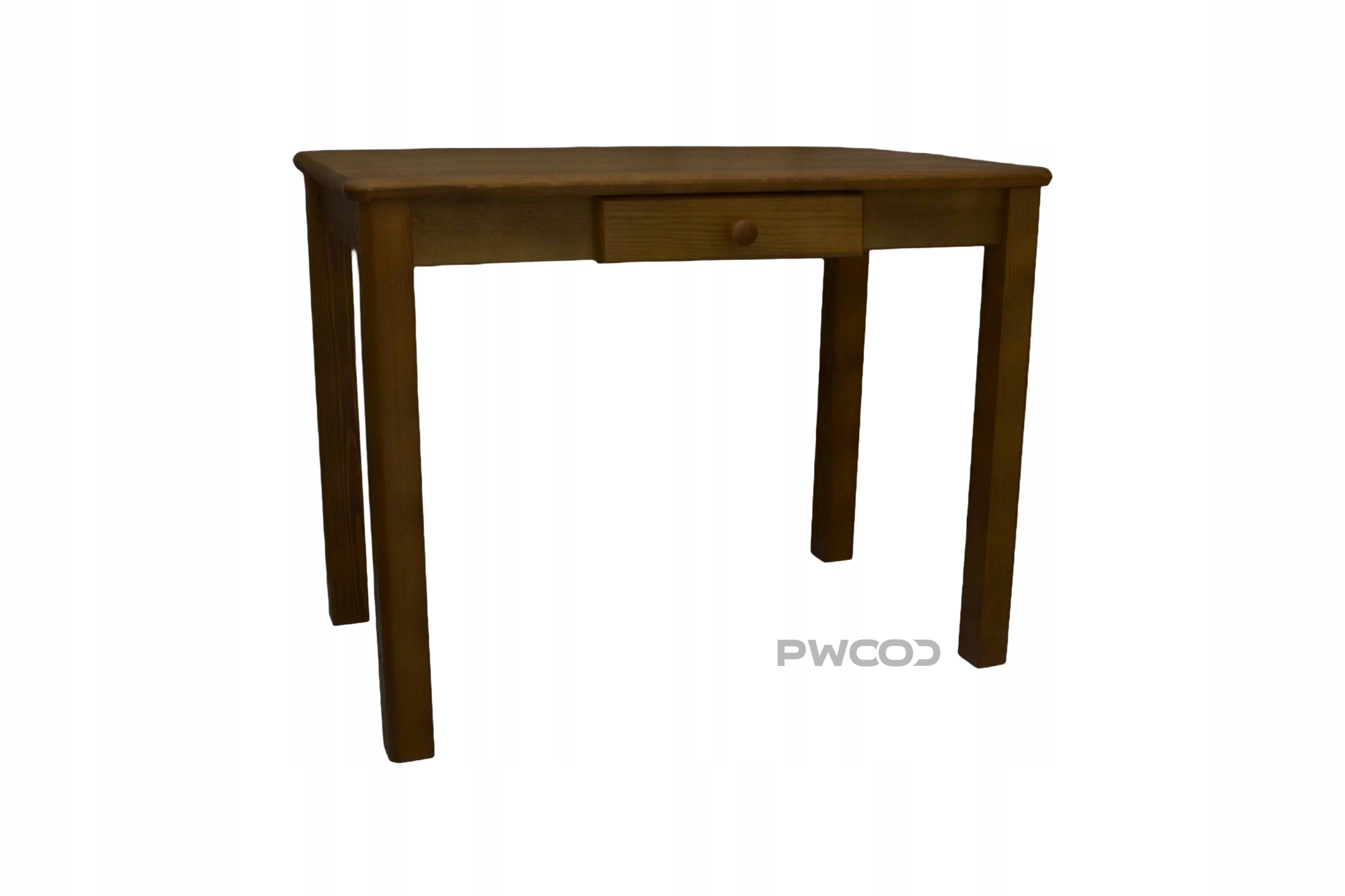 Dřevěný Stůl šuplík, barva dub 80x60 cm