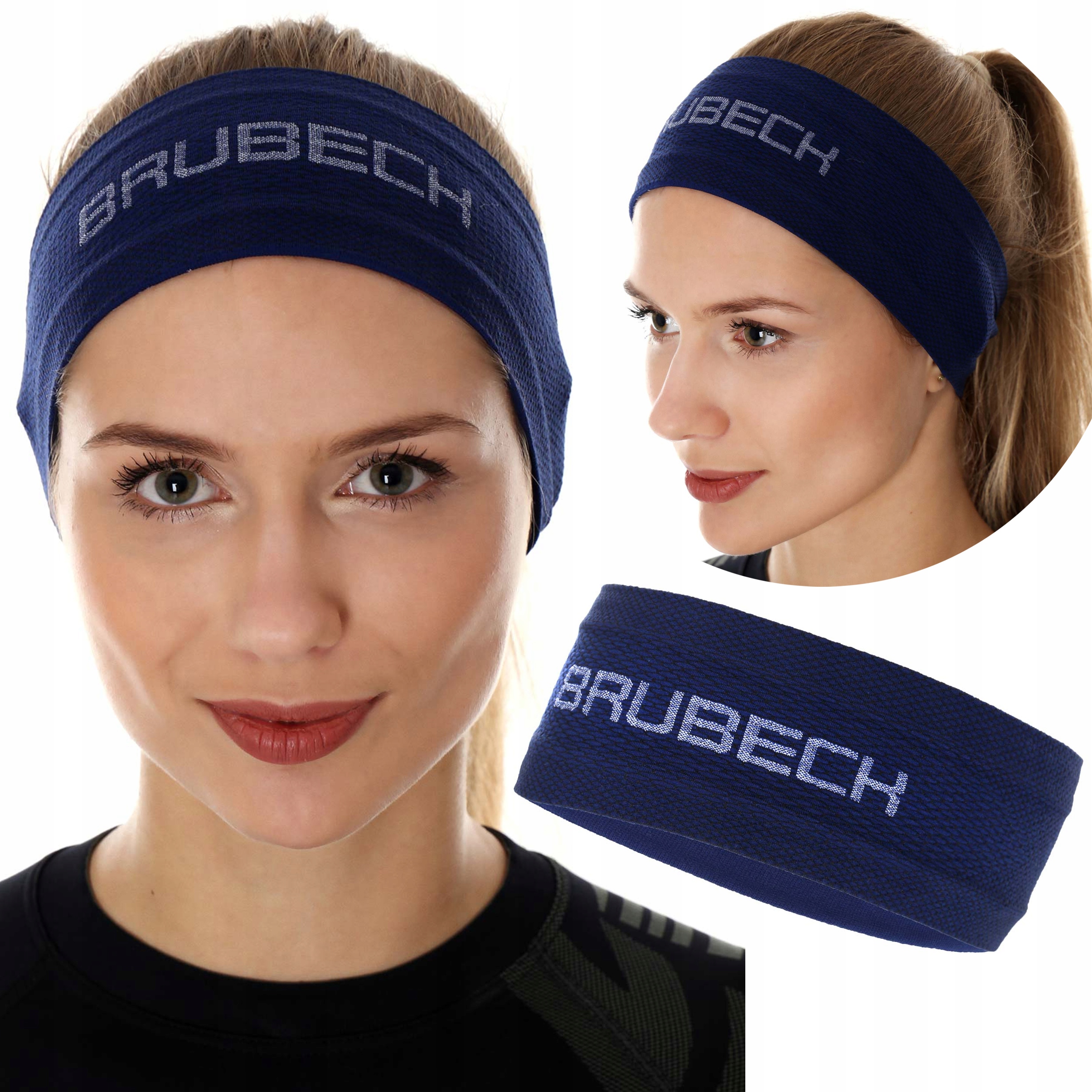 Termoaktivní tréninková páska Unisex Brubeck Pro 3D L/XL