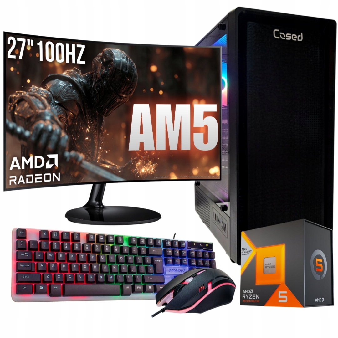 Herní Set Ignitronix R5 8600G/32GB/RADEON 760M/1TB M.2/W11/27"100Hz