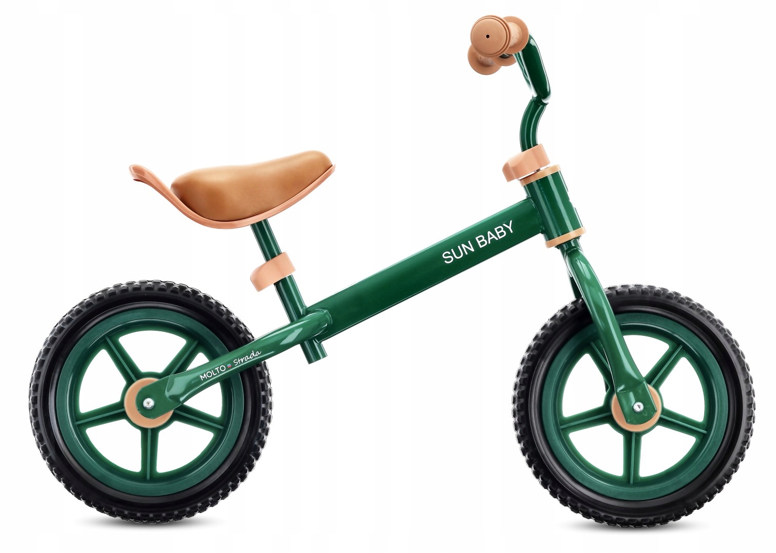 Rowerek biegowy 12 cali dla dzieci 2 lat 3 lat Lekki 2,5 kg Molto Strada